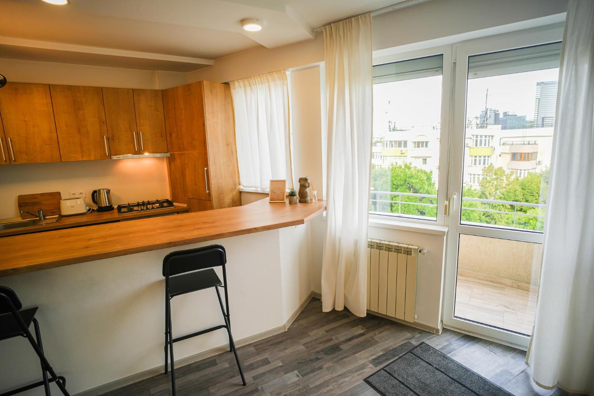 Penthouse With Huge Rooftop Terrace & City View Bucareste Exterior foto